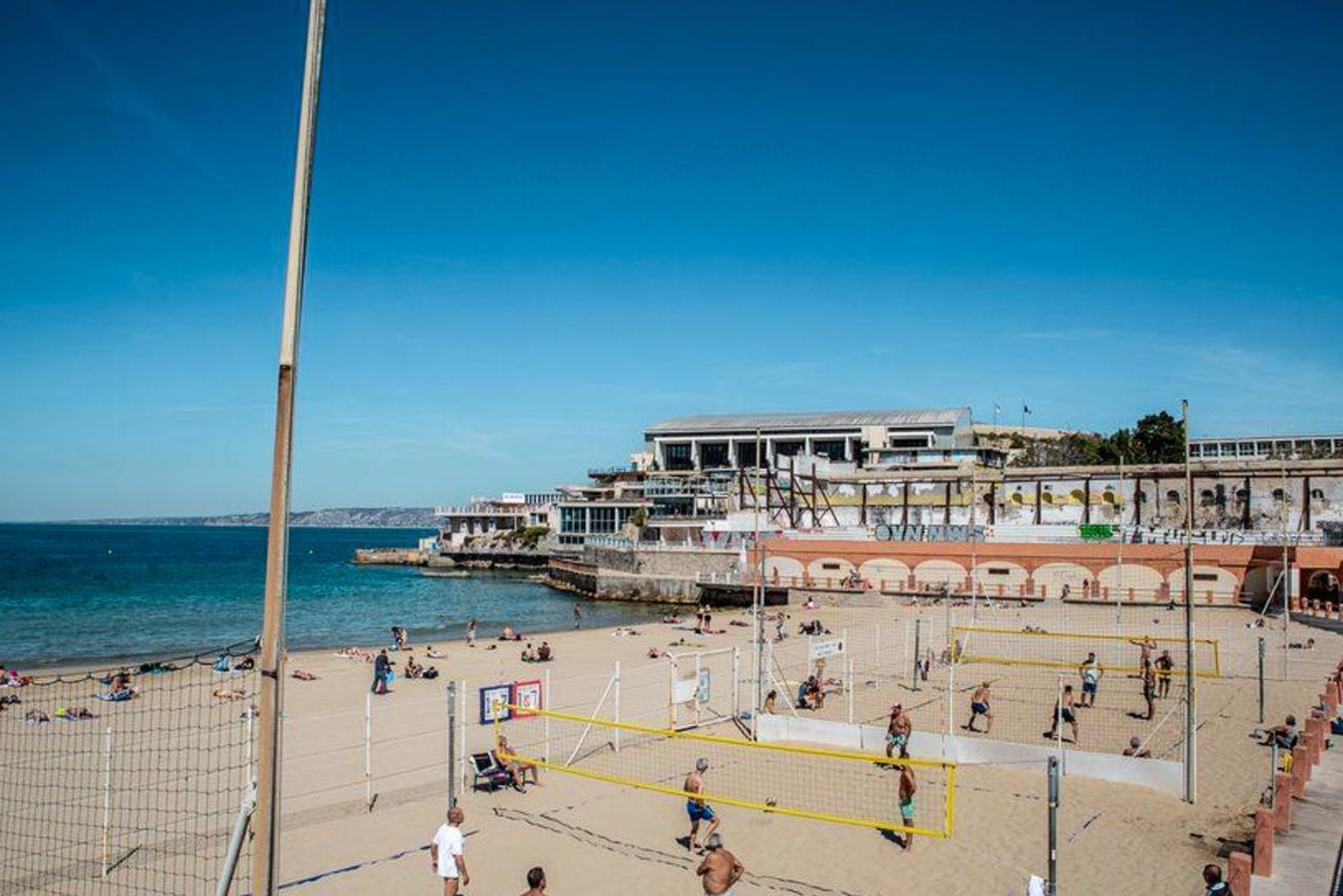 Appartement T2 - Plage Des Catalans - Cosy à Marseille Extérieur photo