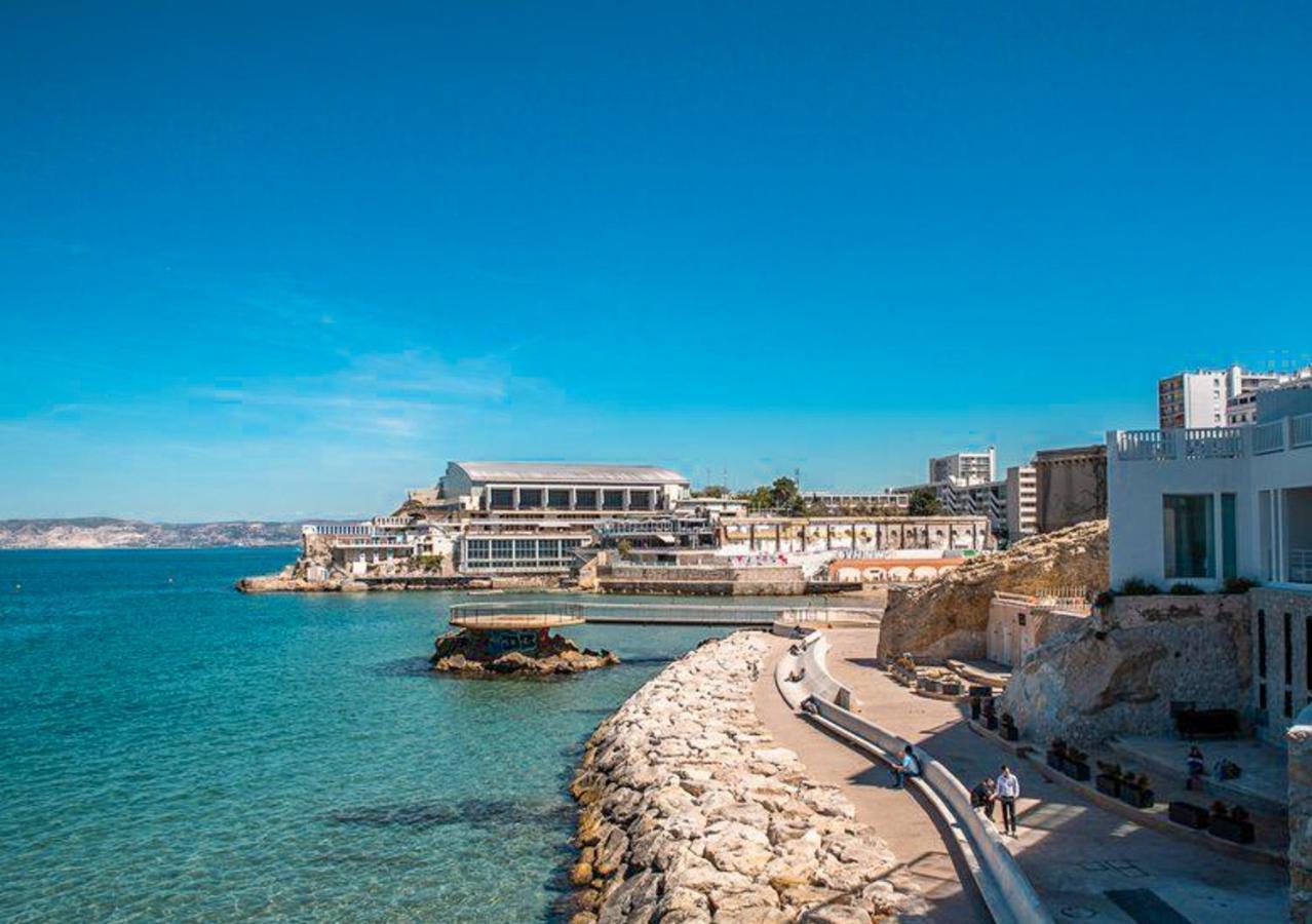 Appartement T2 - Plage Des Catalans - Cosy à Marseille Extérieur photo
