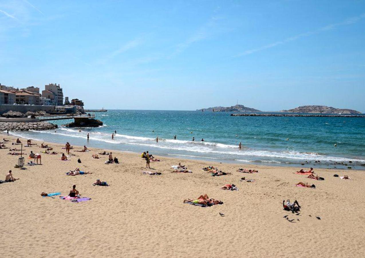 Appartement T2 - Plage Des Catalans - Cosy à Marseille Extérieur photo